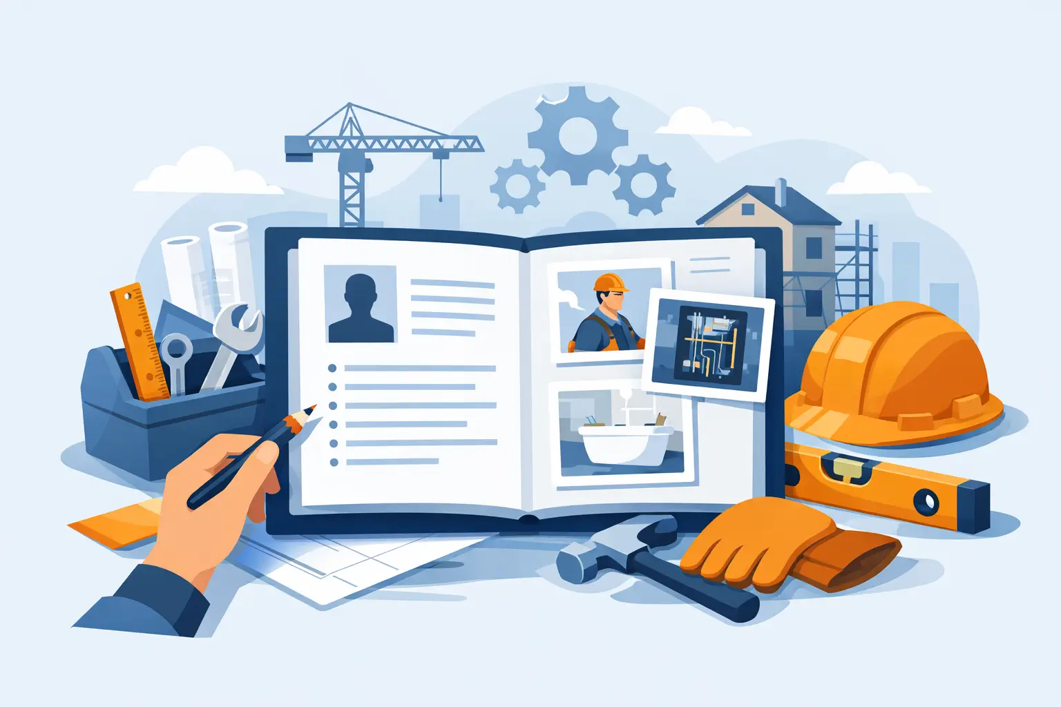 How to Build a Trade Resume Portfolio That Wins