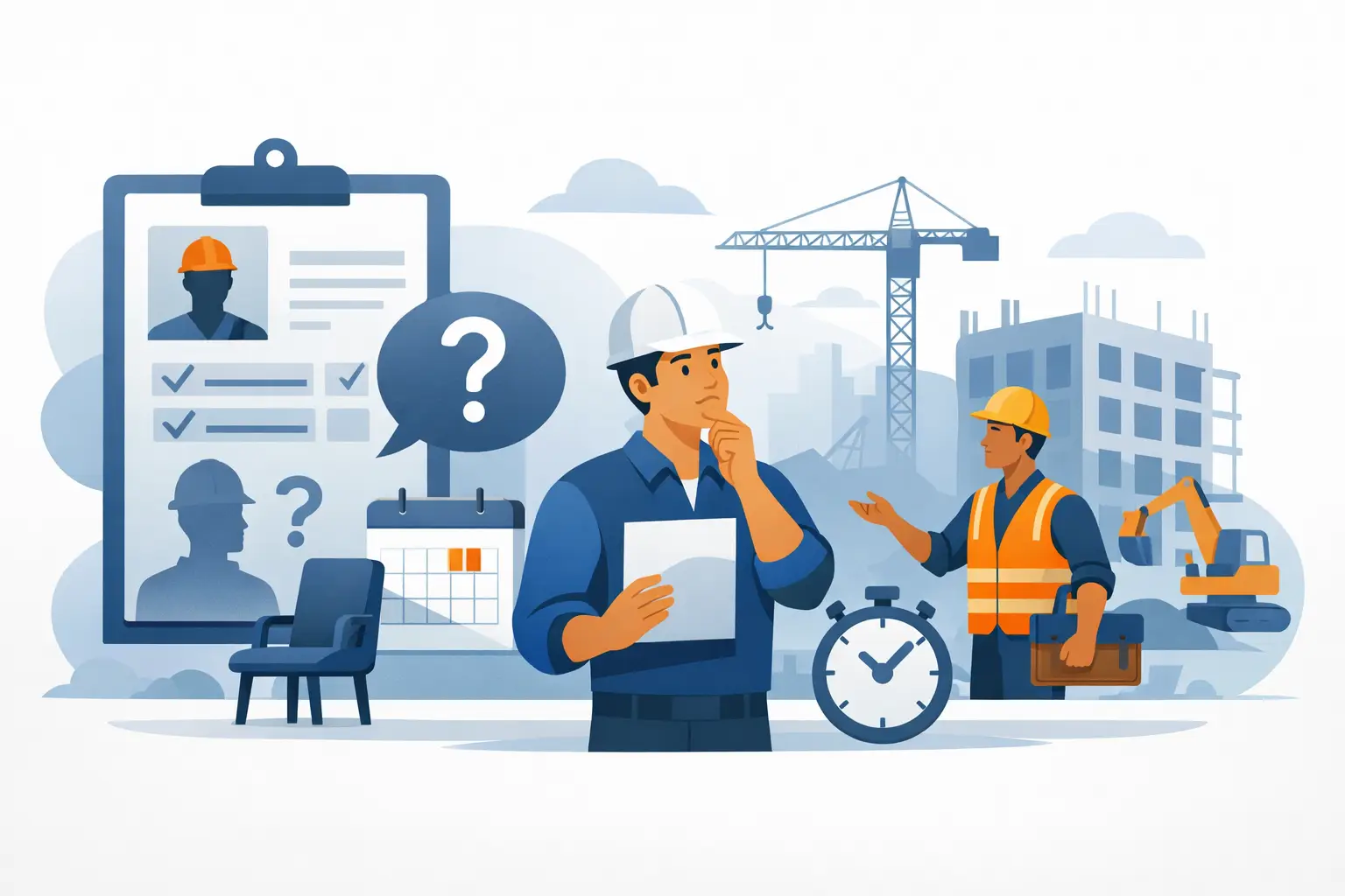 How to Reduce No Show Hires in Construction