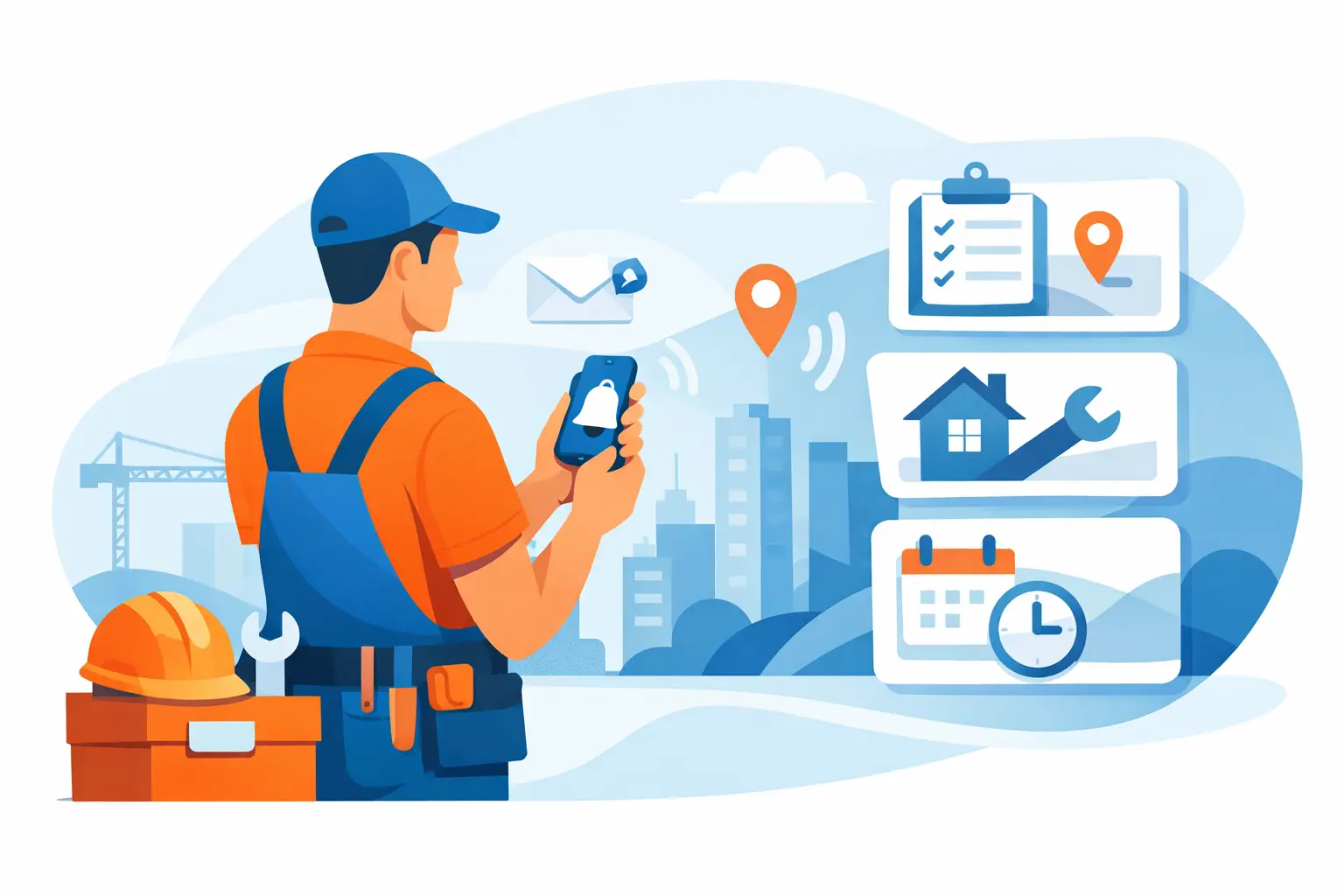 Mobile Job Alerts for Tradespeople That Work
