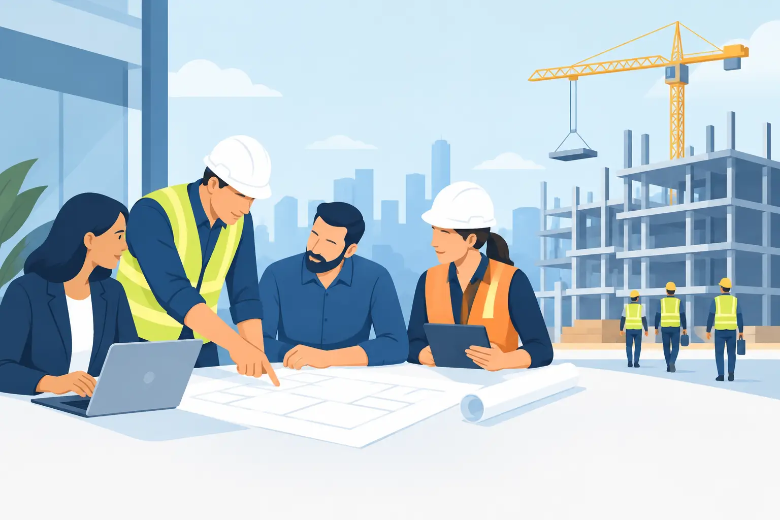 How to Staff Commercial Projects Without Delays
