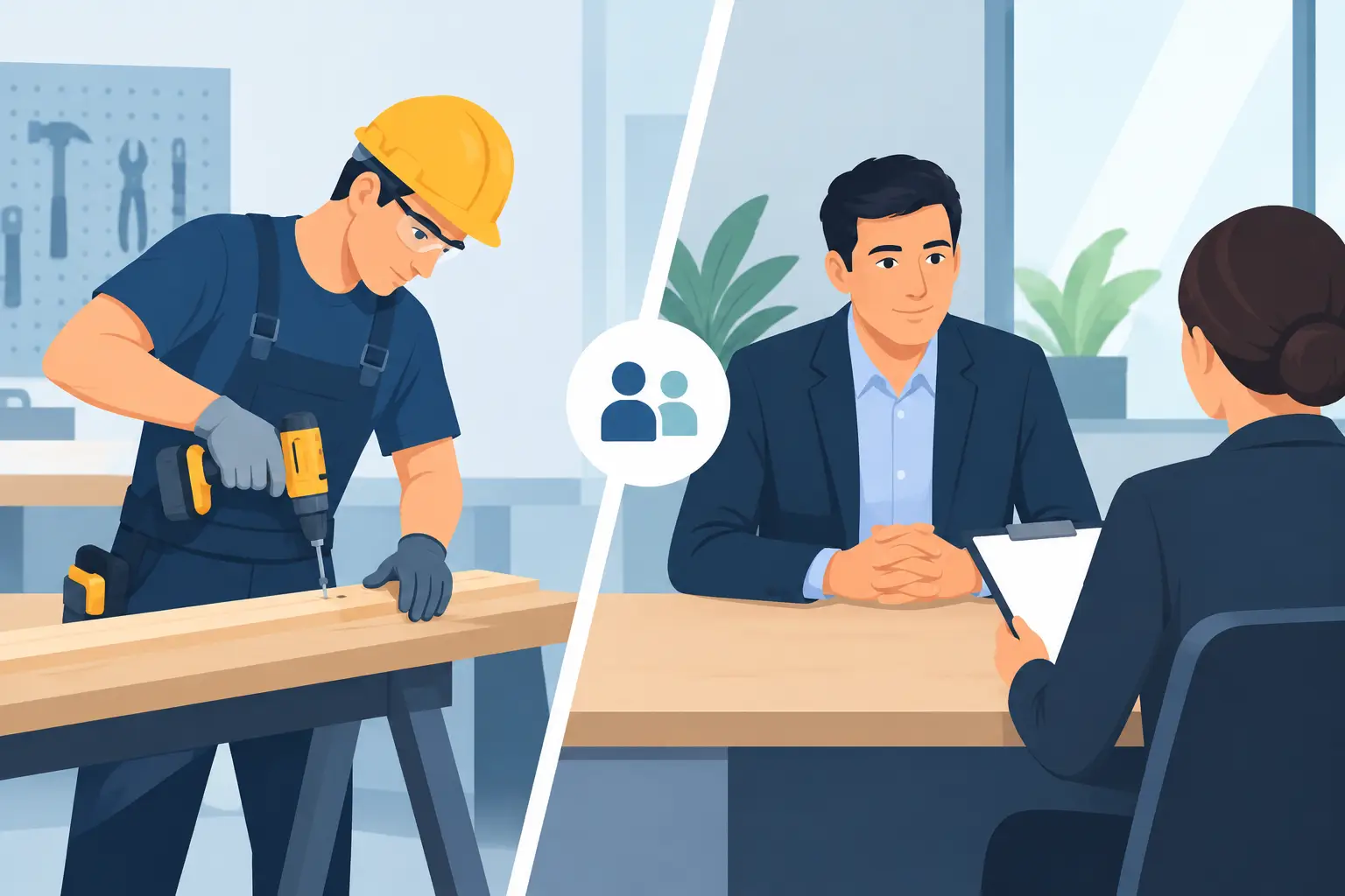 Skills Testing Versus Interviews for Trades
