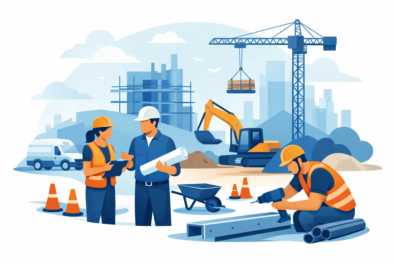 On Demand Skilled Labor for Active Job Sites