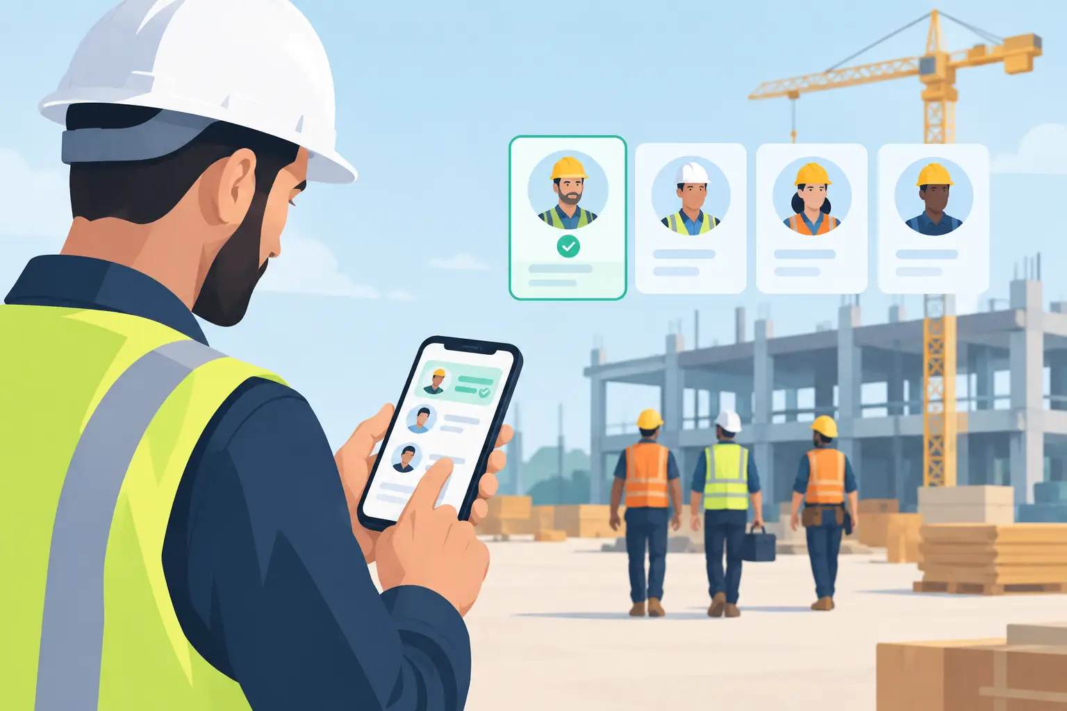 Mobile Hiring for Construction Teams That Move Fast